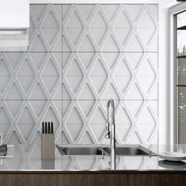3D Concrete Wall Panels DIAMONDS