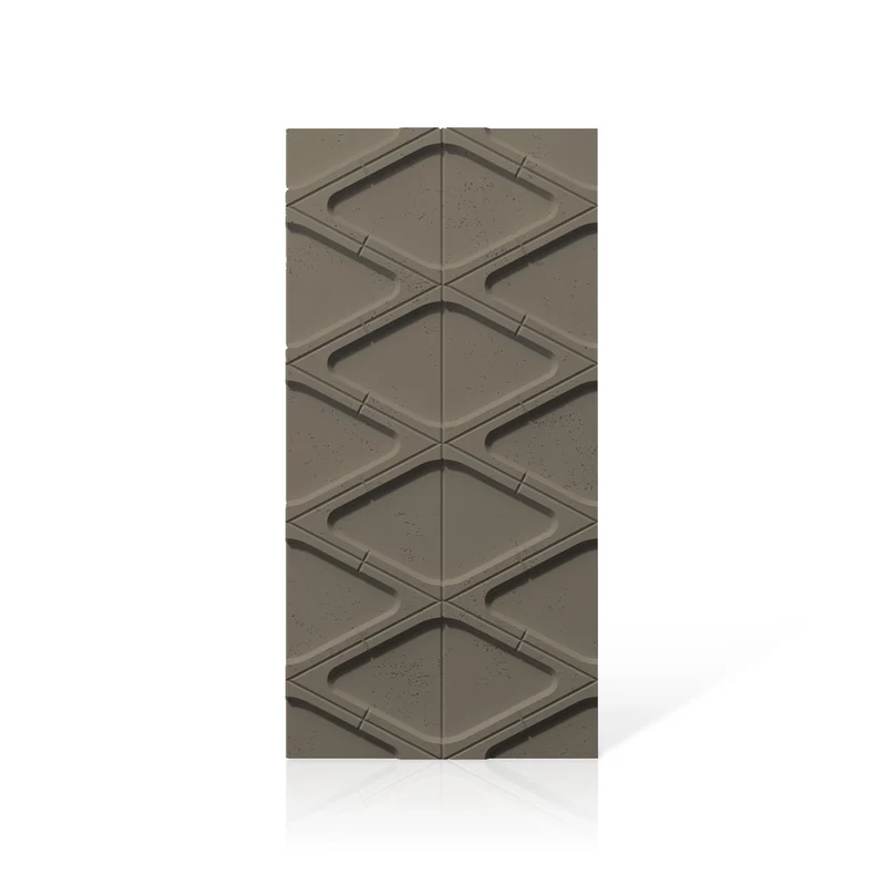 3D Concrete Wall Panels DIAMONDS