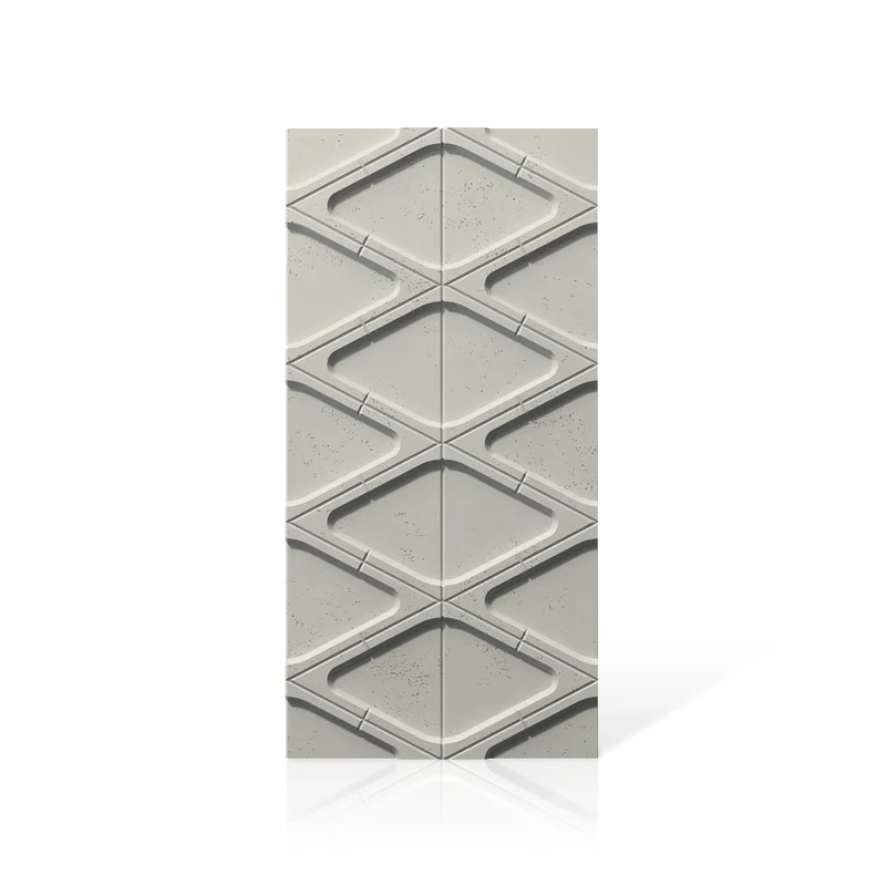 3D Concrete Wall Panels DIAMONDS