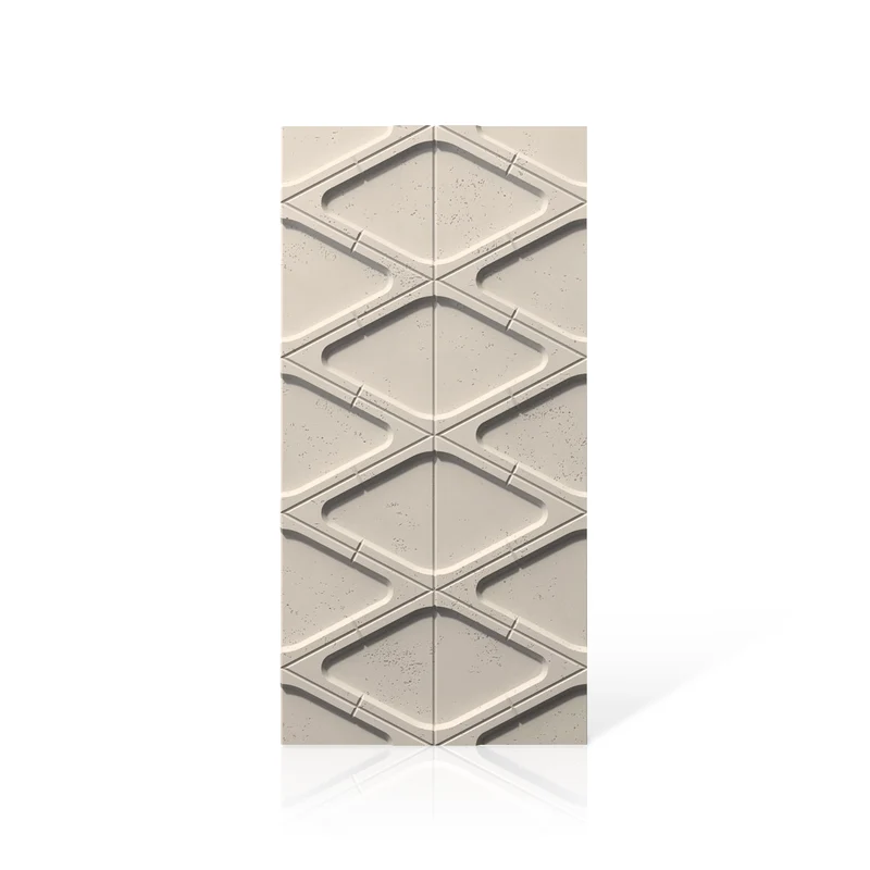 3D Concrete Wall Panels DIAMONDS