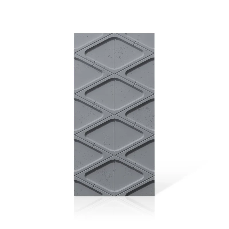 3D Concrete Wall Panels DIAMONDS
