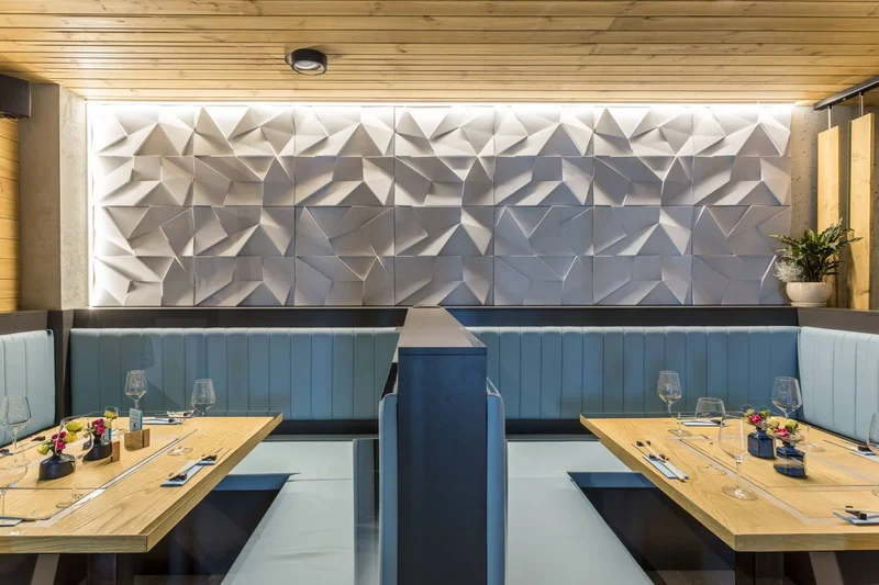 3D Concrete Wall Panels CRYSTAL