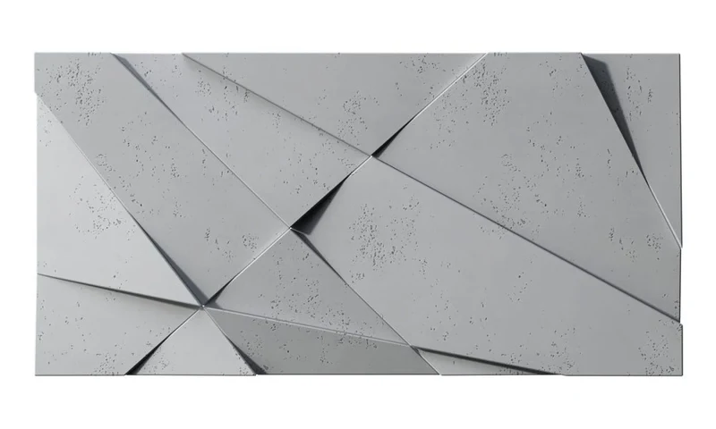 3D Concrete Wall Panels CRYSTAL