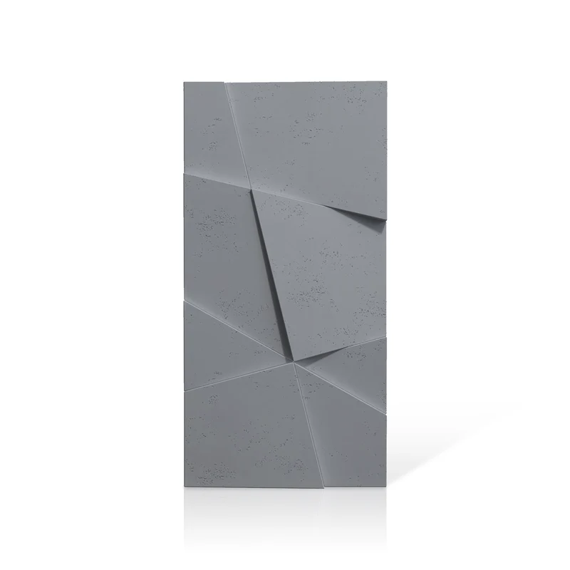 3D Concrete Wall Panels CRYSTAL