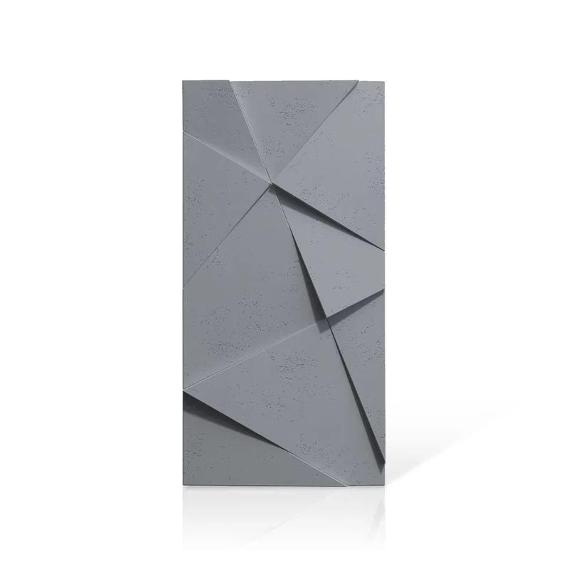 3D Concrete Wall Panels CRYSTAL