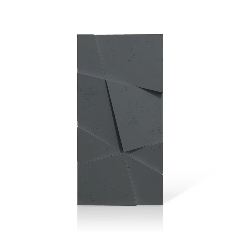 3D Concrete Wall Panels CRYSTAL
