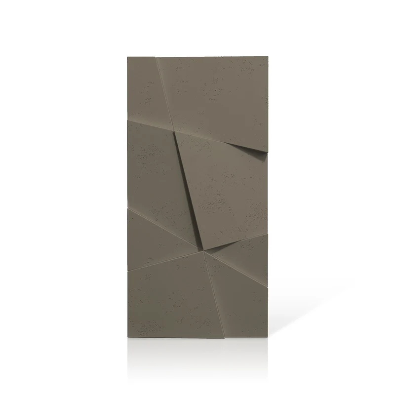3D Concrete Wall Panels CRYSTAL