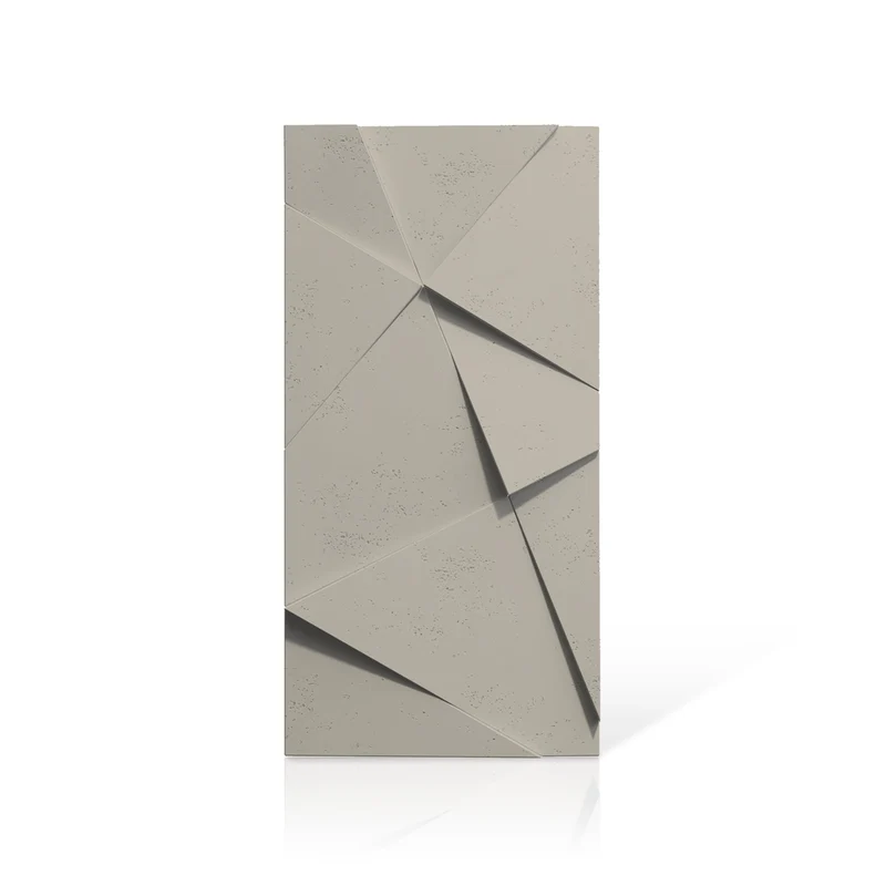 3D Concrete Wall Panels CRYSTAL