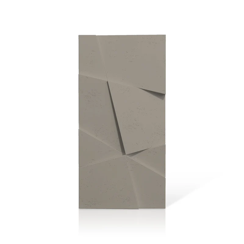 3D Concrete Wall Panels CRYSTAL