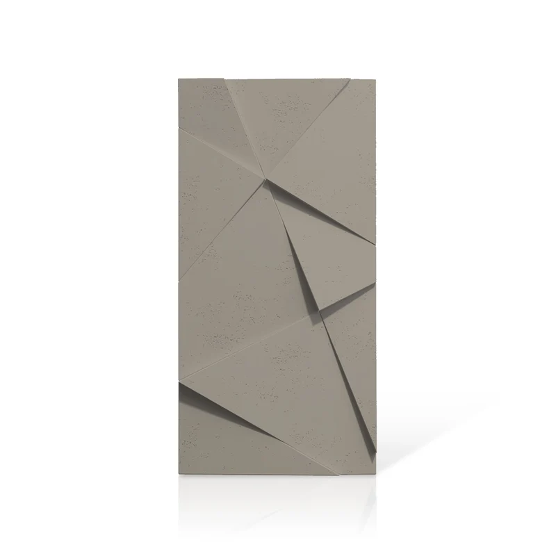 3D Concrete Wall Panels CRYSTAL
