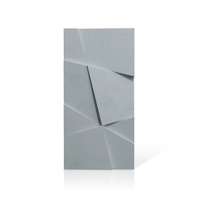 3D Concrete Wall Panels CRYSTAL