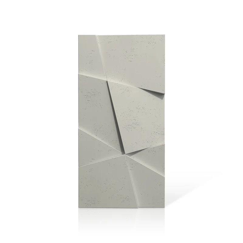 3D Concrete Wall Panels CRYSTAL