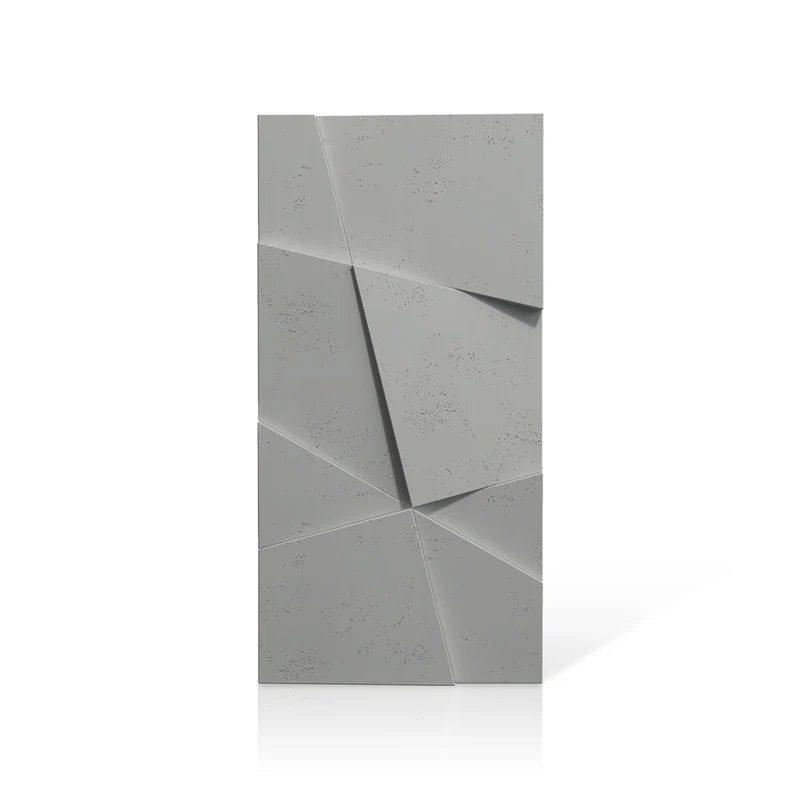 3D Concrete Wall Panels CRYSTAL