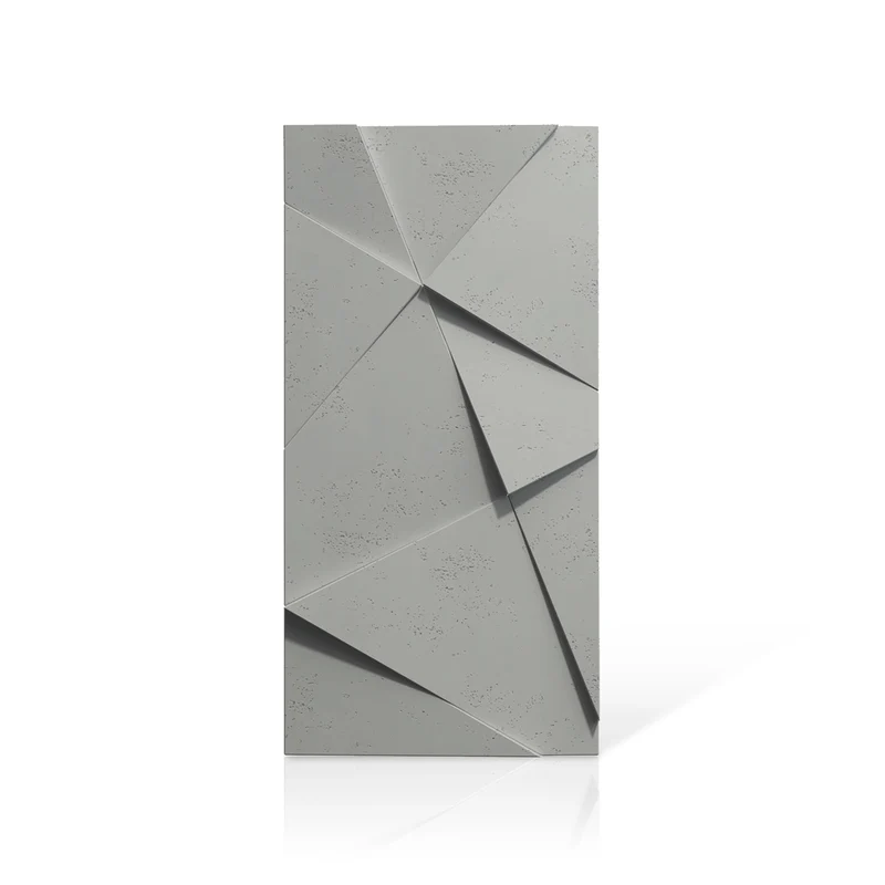 3D Concrete Wall Panels CRYSTAL