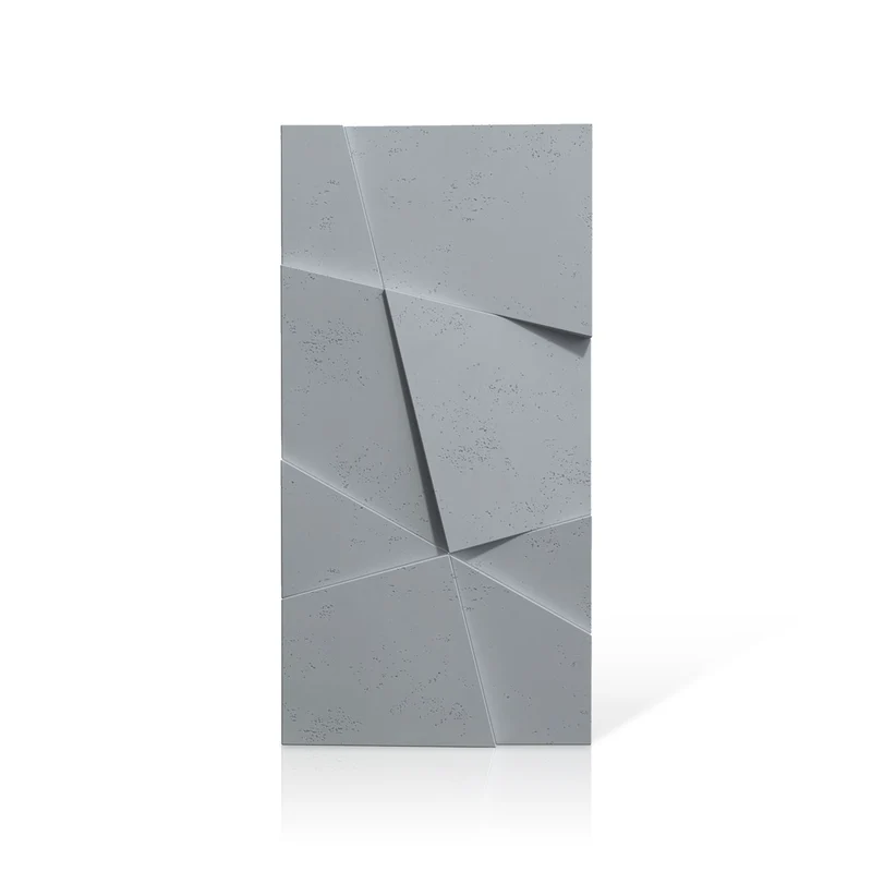 3D Concrete Wall Panels CRYSTAL