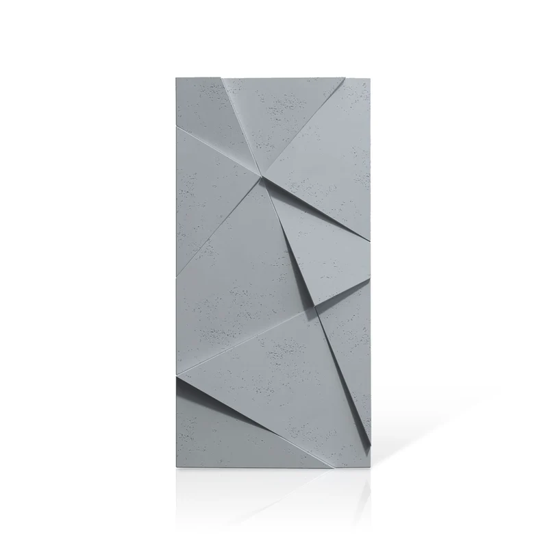 3D Concrete Wall Panels CRYSTAL