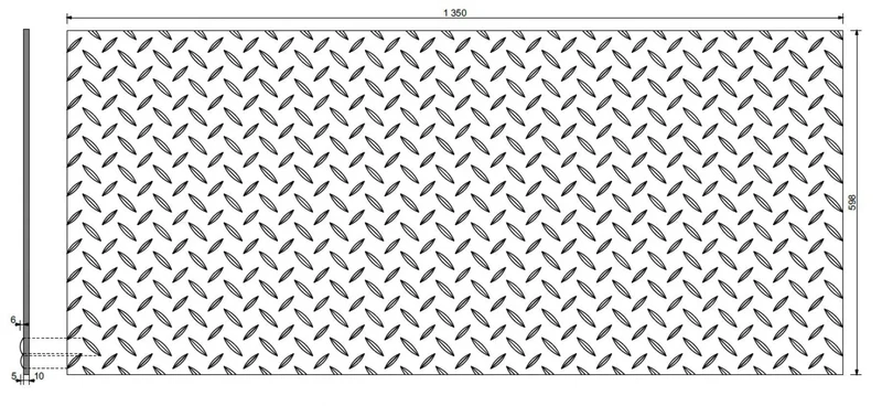 3D Concrete Wall Panels STEEL SHEET