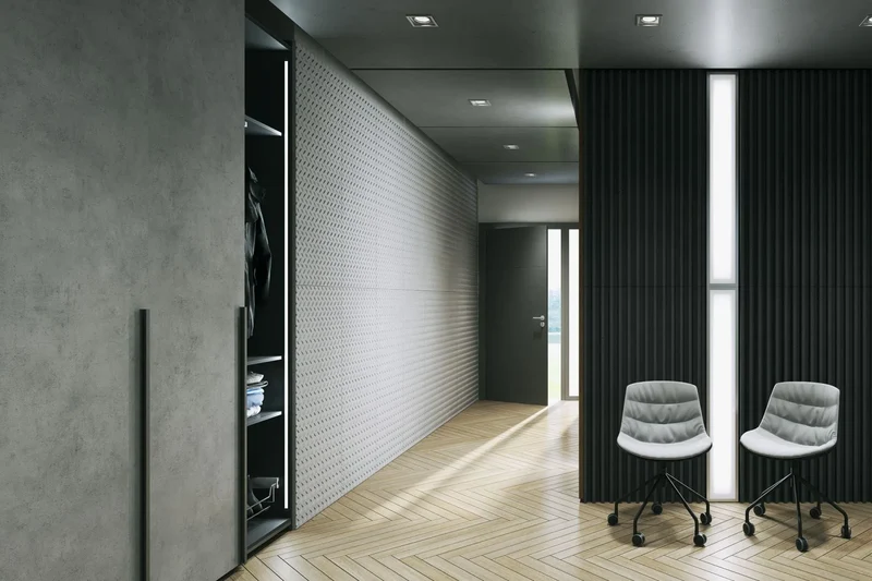 3D Concrete Wall Panels STEEL SHEET