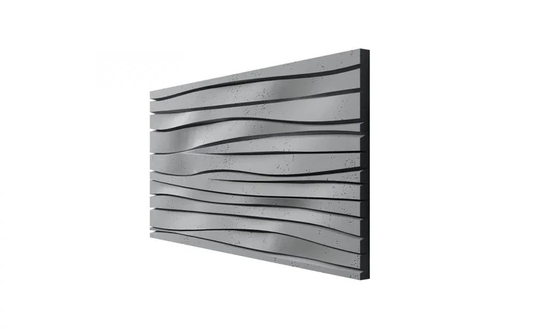3D Concrete Wall Panels WAVES