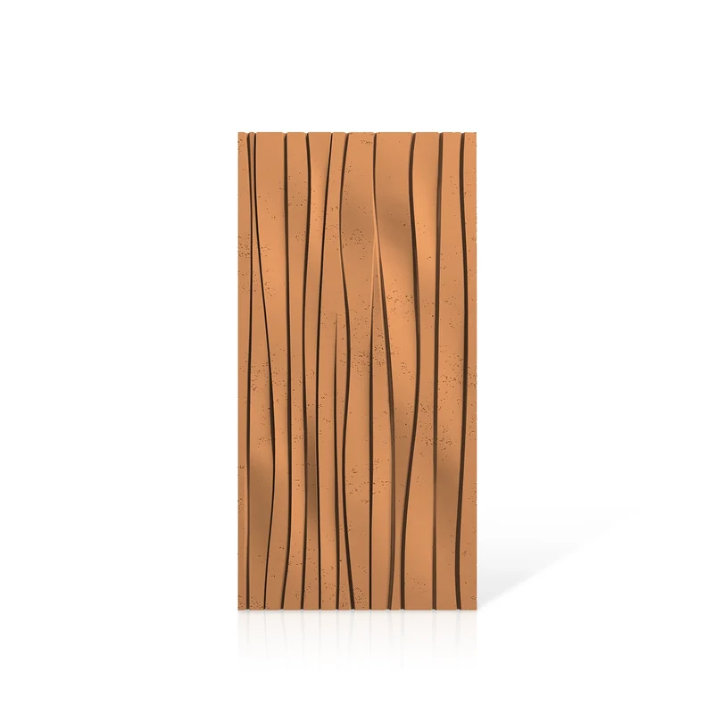 3D Concrete Wall Panels WAVES