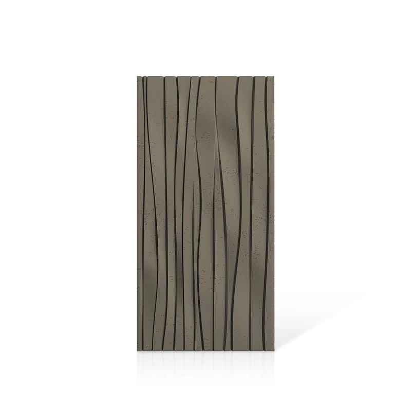 3D Concrete Wall Panels WAVES