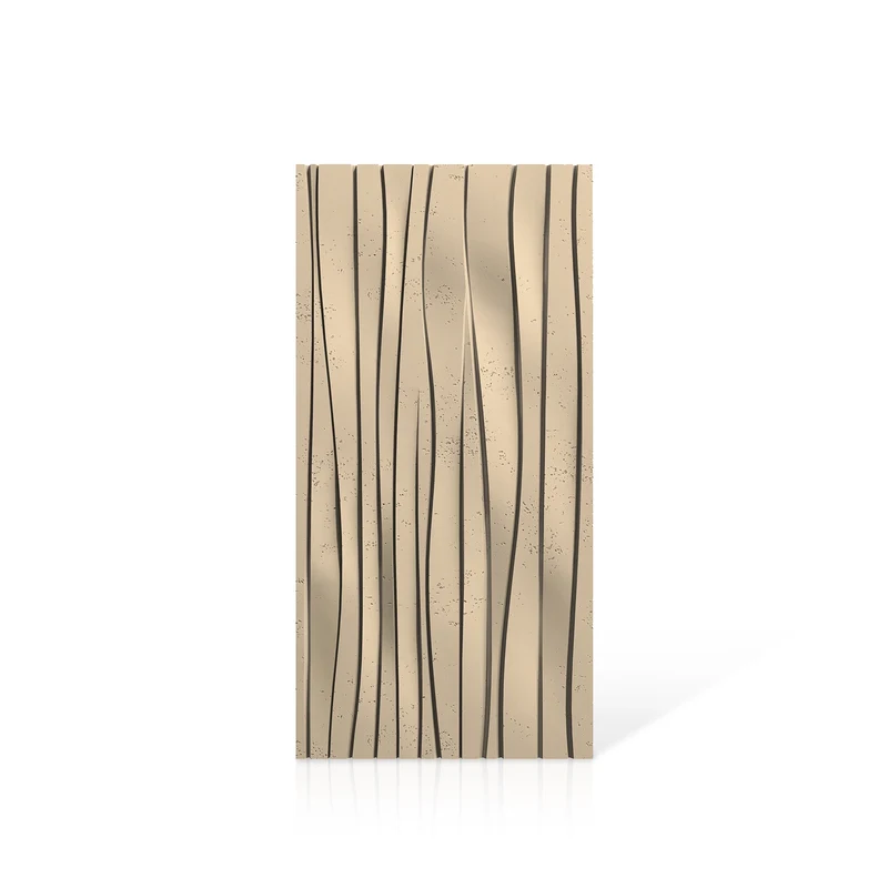 3D Concrete Wall Panels WAVES