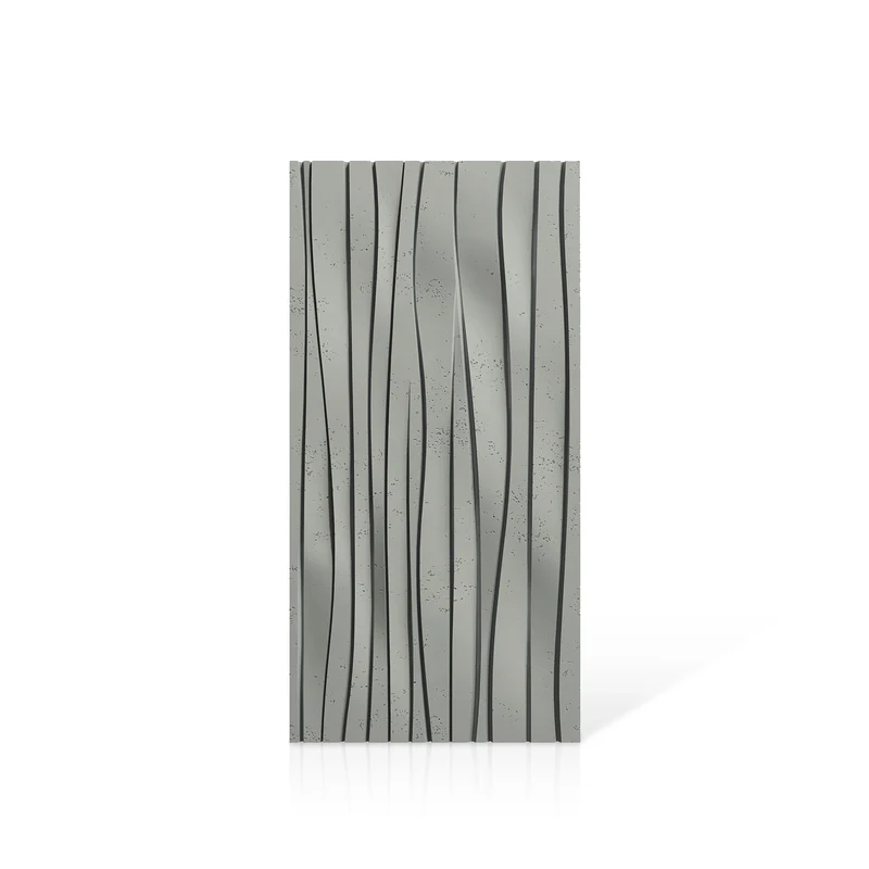 3D Concrete Wall Panels WAVES