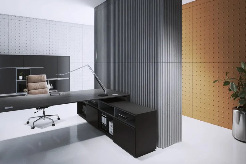 3D Concrete Wall Panels RIFT M