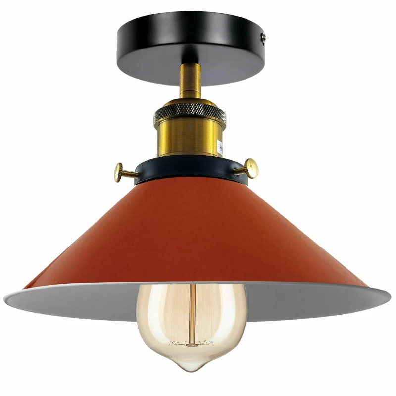 Exklusive Designer Deckenleuchten E27 Lampenschirm aus Metall~2983