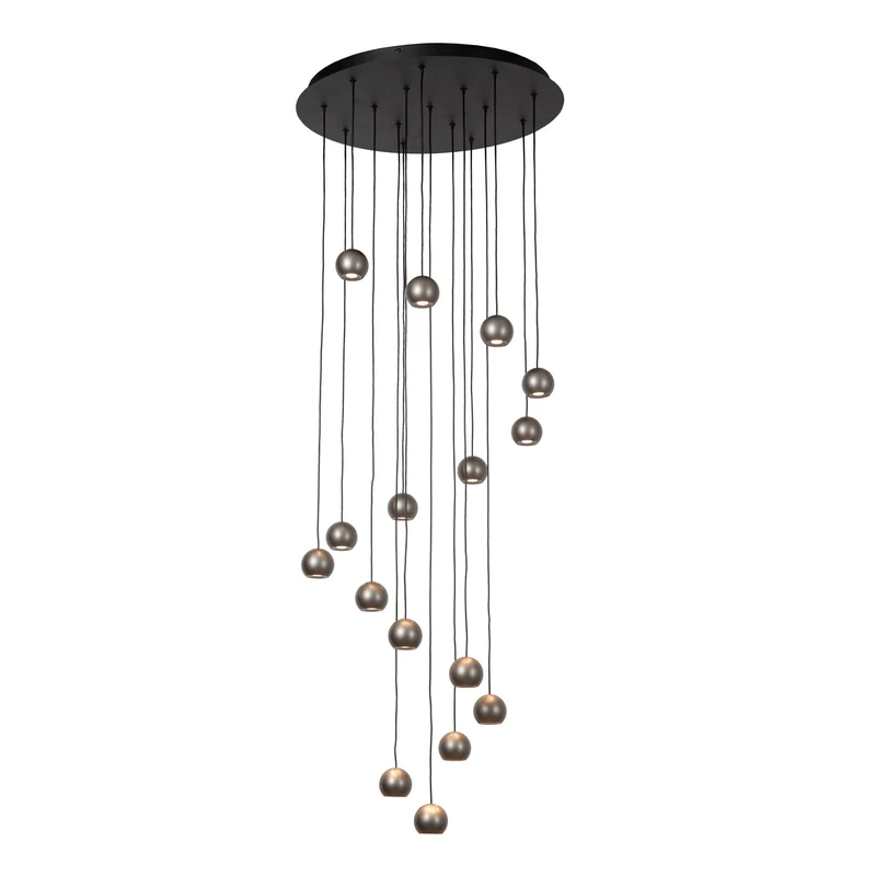 LED-Pendelleuchte Montana 16-flammig CCT dimmbar
