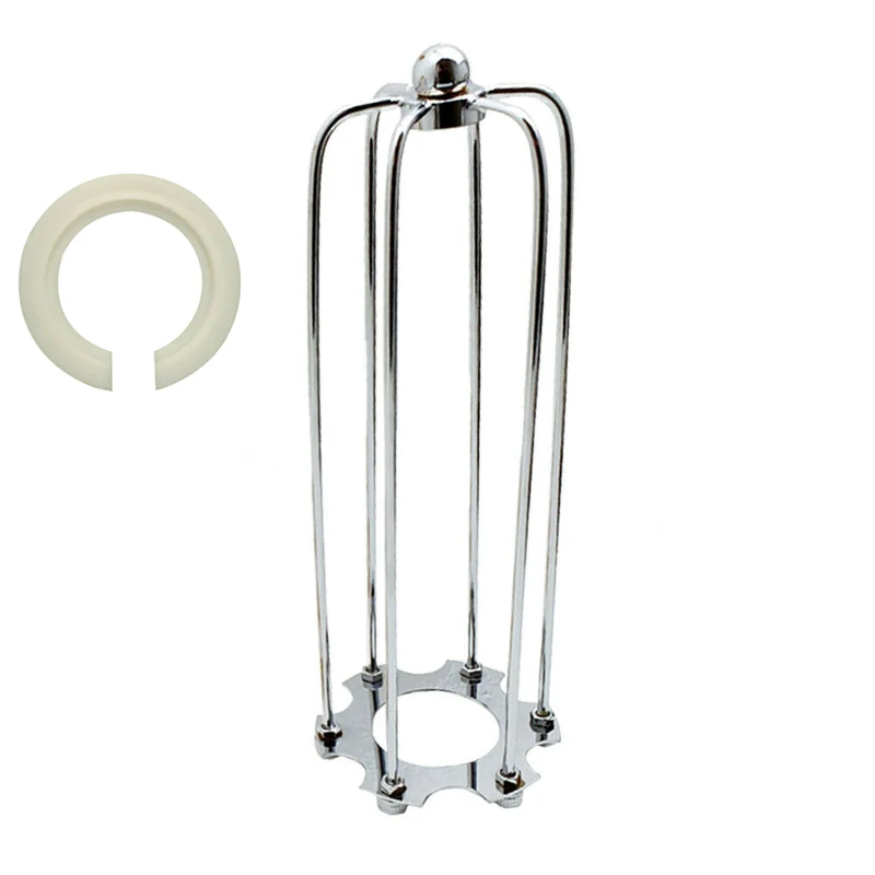 Langem Drahtkäfig-Lampenschirm für E27 Led wandleuchte~2942