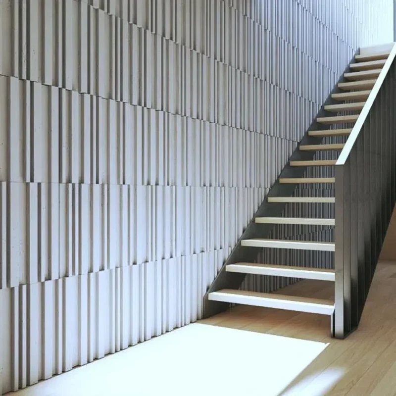 3D Concrete Wall Panels RIFT MIXED