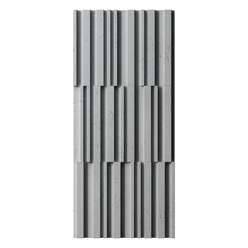 3D Concrete Wall Panels RIFT MIXED