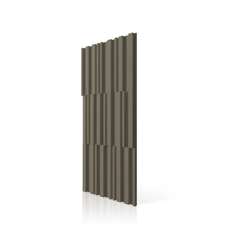 3D Concrete Wall Panels RIFT MIXED