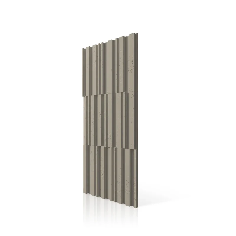 3D Concrete Wall Panels RIFT MIXED