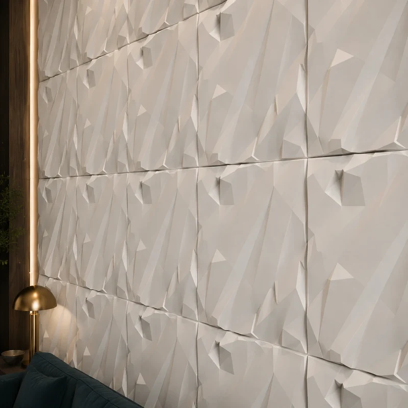 CRUSHED ROCK 3D Gypsum Wall Panels