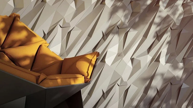 CRUSHED ROCK 3D Gypsum Wall Panels