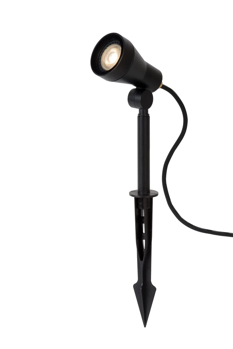 LED-Gartenstrahler Spike dimmbar schwenkbar IP54 Schwarz
