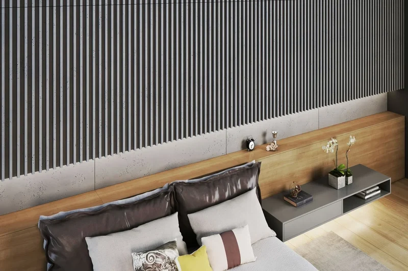 3D Concrete Wall Panels RIFT S