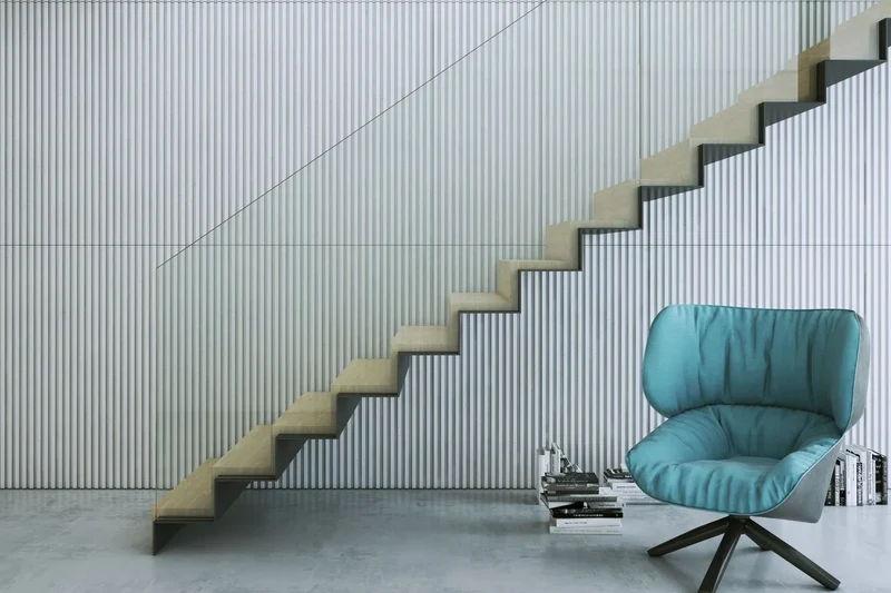 3D Concrete Wall Panels RIFT S