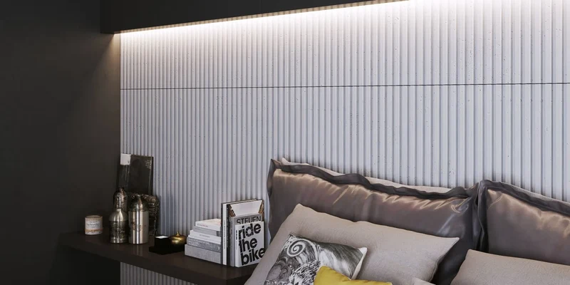 3D Concrete Wall Panels RIFT S