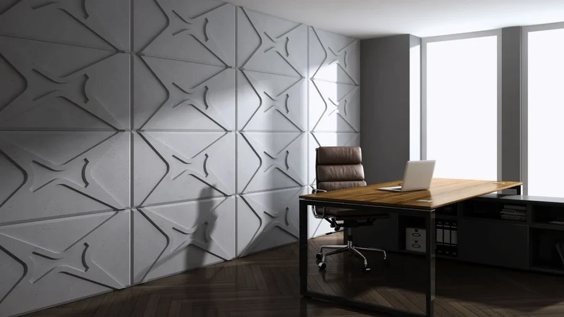 3D Concrete Wall Panels STARS