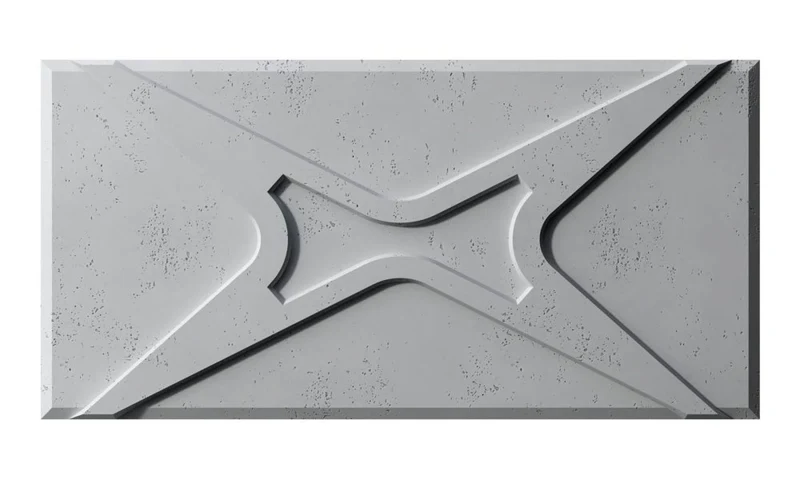 3D Concrete Wall Panels STARS