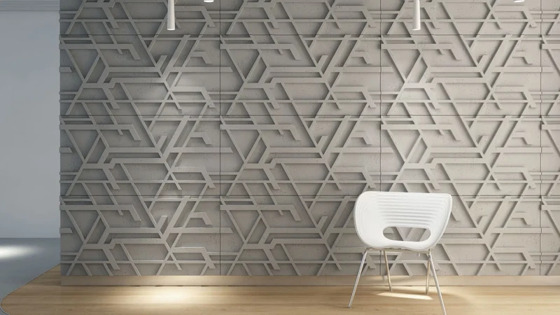 3D Concrete Wall Panels STELLAR