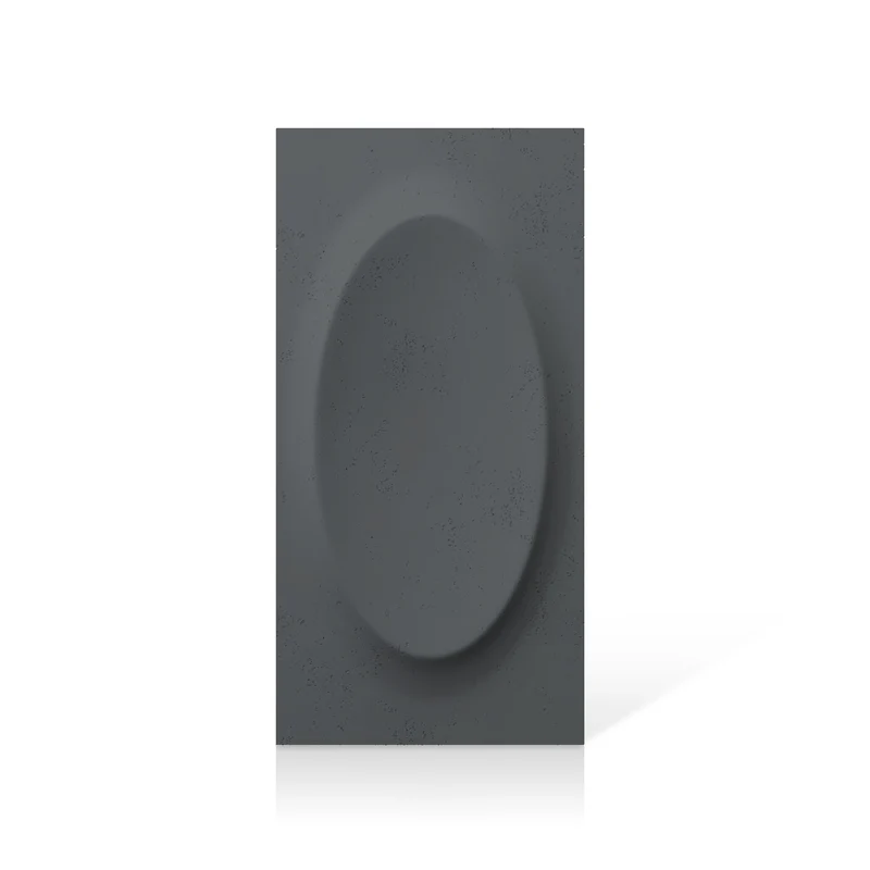 3D Concrete Wall Panels OVAL