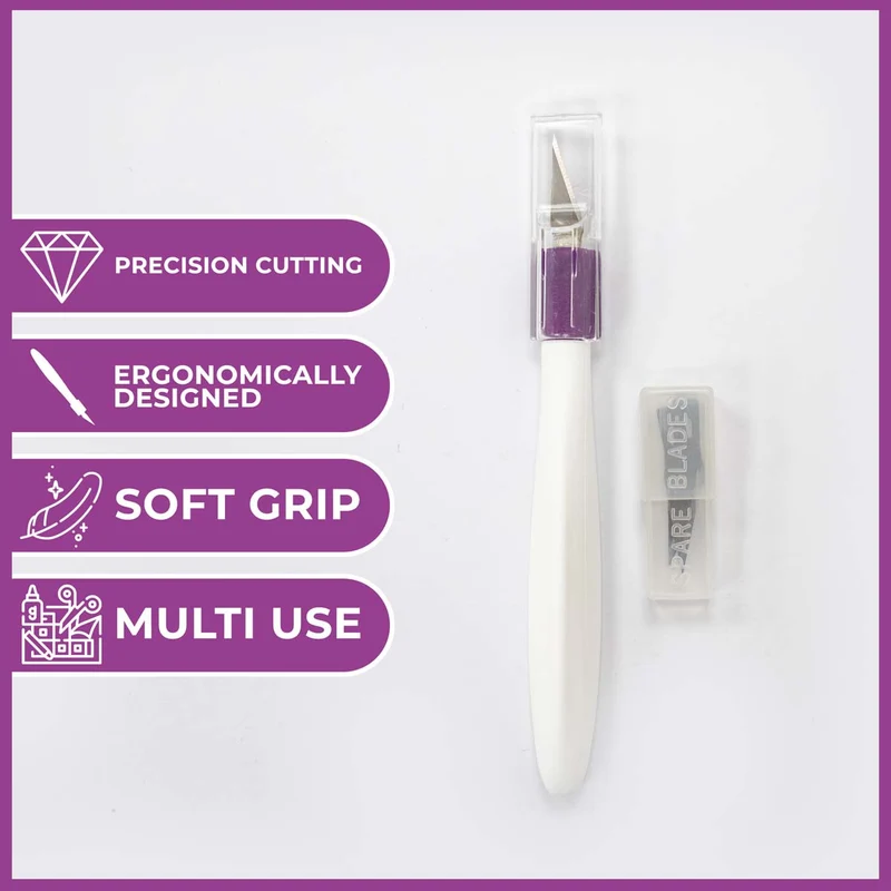 Crafter's Companion Softgrip Craft Knife - Straight