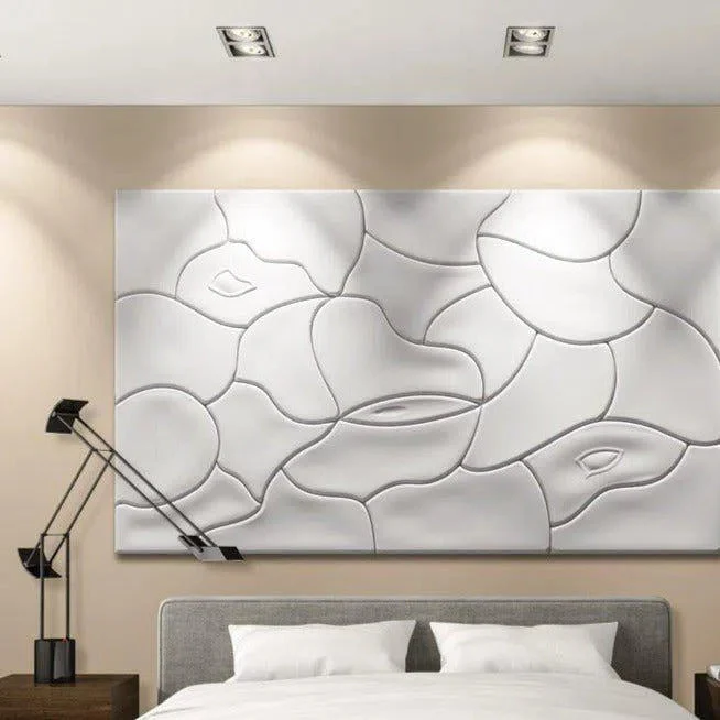 3D Gypsum Wall Panels Mural Set - MOUGINS