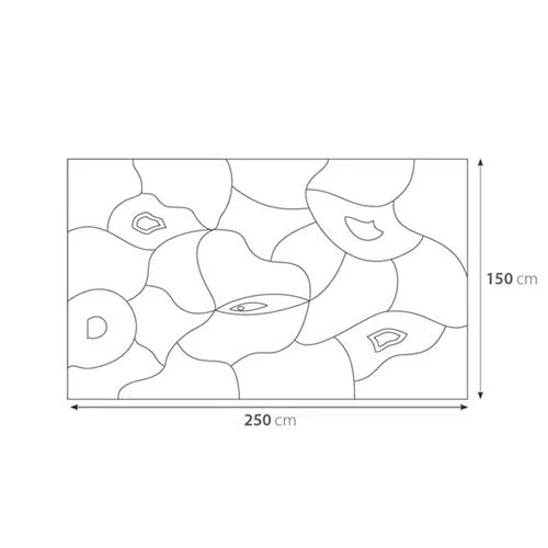 3D Gypsum Wall Panels Mural Set - MOUGINS