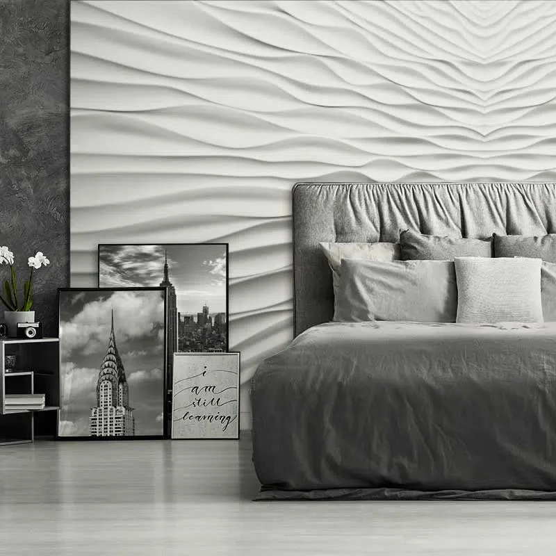 3D Gypsum Wall Panels Mural Set - ILLUSION