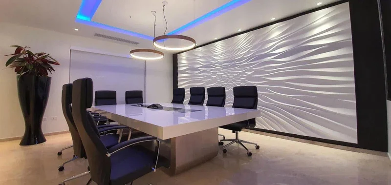 3D Gypsum Wall Panels Mural Set - ILLUSION